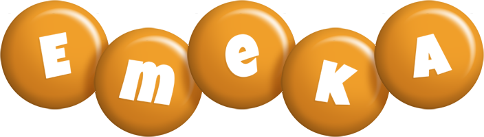 Emeka candy-orange logo