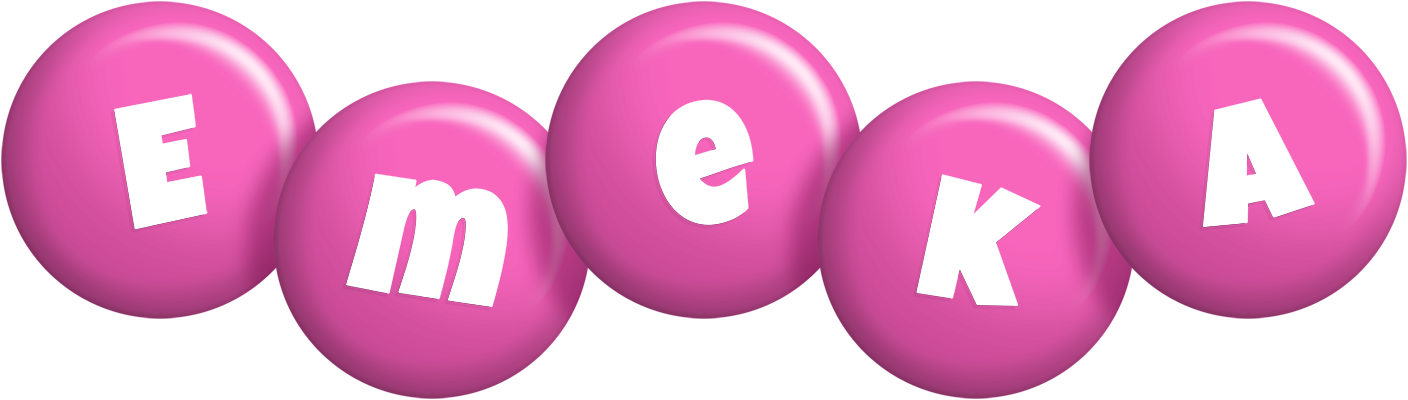 Emeka candy-pink logo