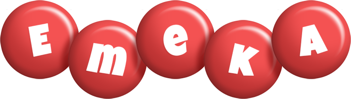 Emeka candy-red logo