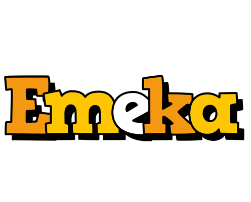 Emeka cartoon logo
