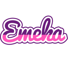 Emeka cheerful logo