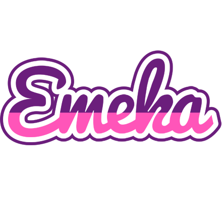 Emeka cheerful logo