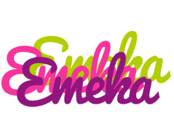 Emeka flowers logo