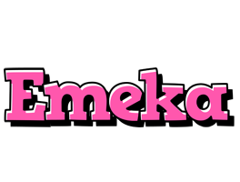 Emeka girlish logo
