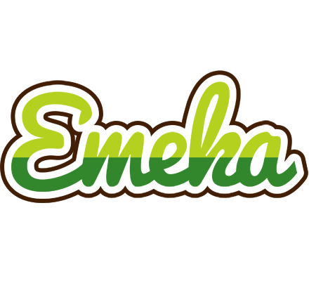 Emeka golfing logo