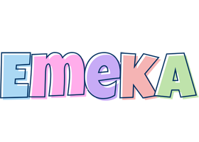 Emeka pastel logo