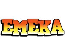 Emeka sunset logo
