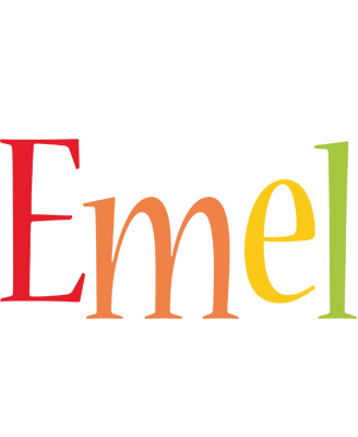 Emel birthday logo