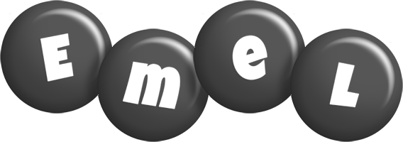 Emel candy-black logo