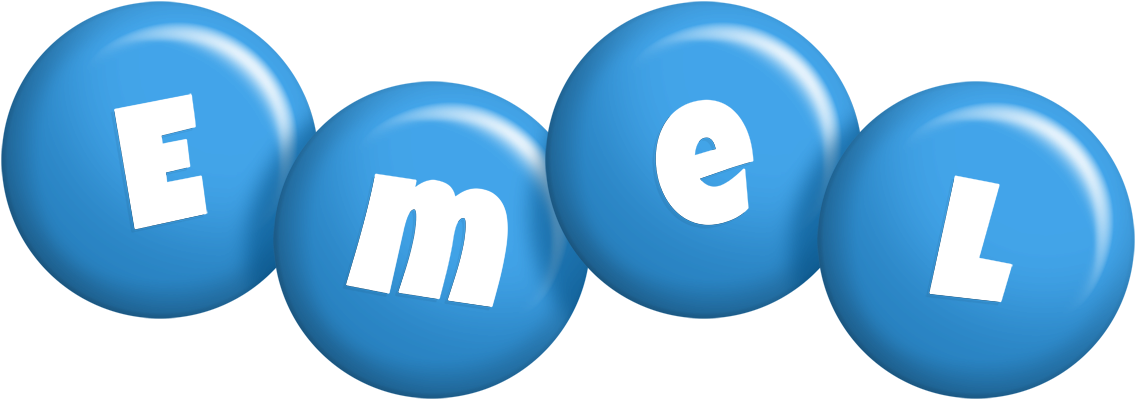 Emel candy-blue logo
