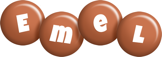 Emel candy-brown logo