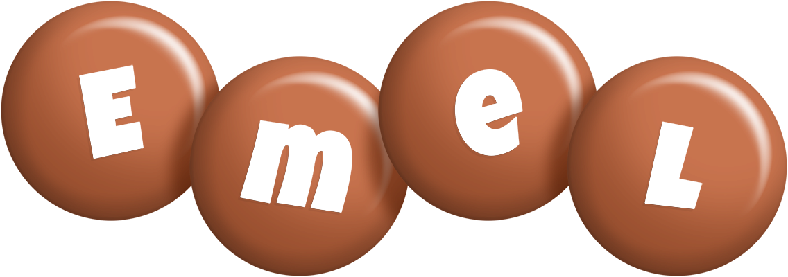 Emel candy-brown logo