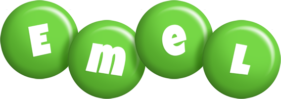 Emel candy-green logo