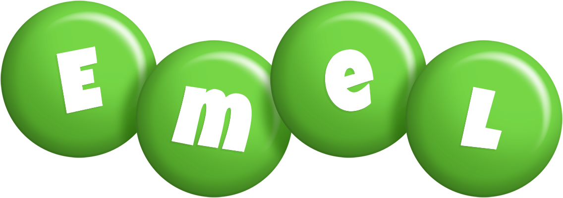 Emel candy-green logo