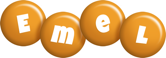 Emel candy-orange logo