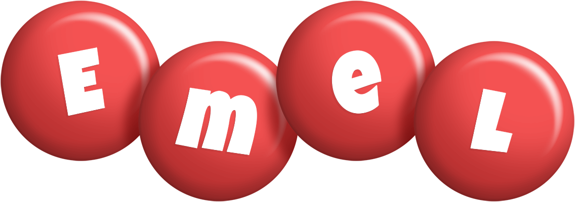 Emel candy-red logo