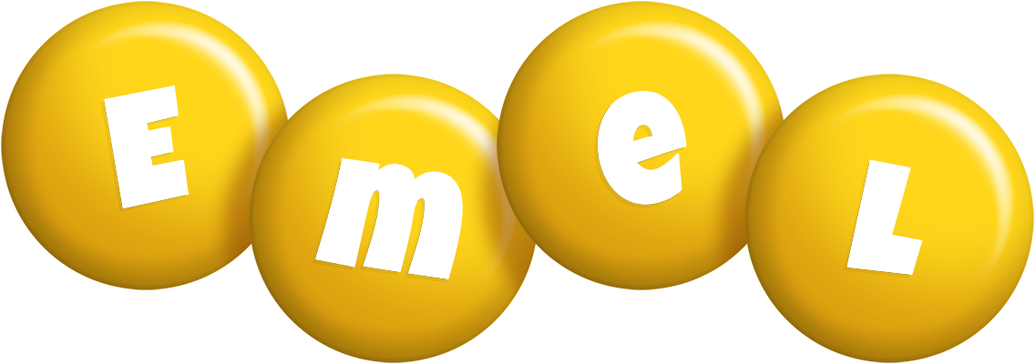 Emel candy-yellow logo