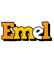 Emel cartoon logo