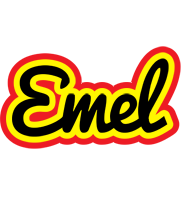 Emel flaming logo