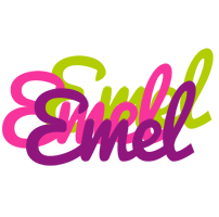 Emel flowers logo