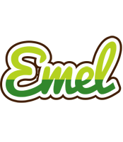 Emel golfing logo