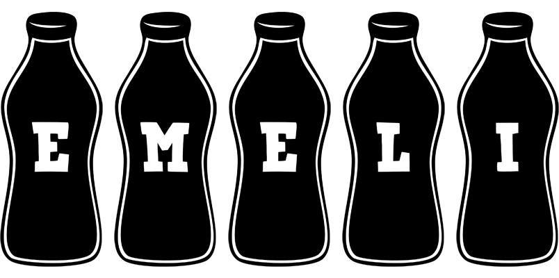 Emeli bottle logo