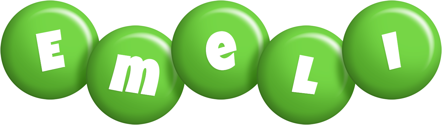 Emeli candy-green logo