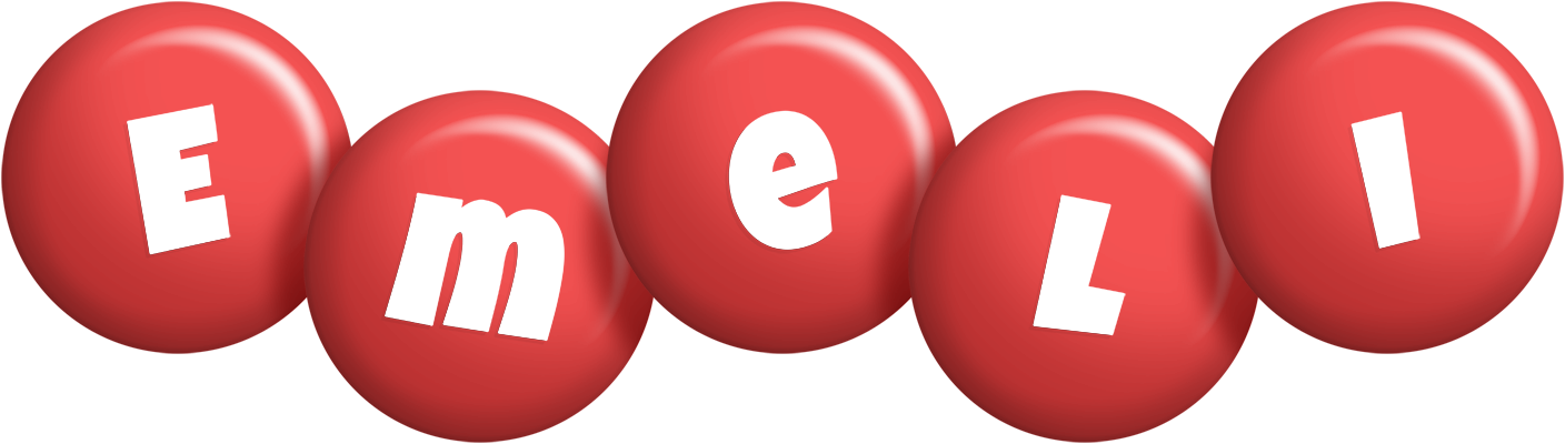Emeli candy-red logo