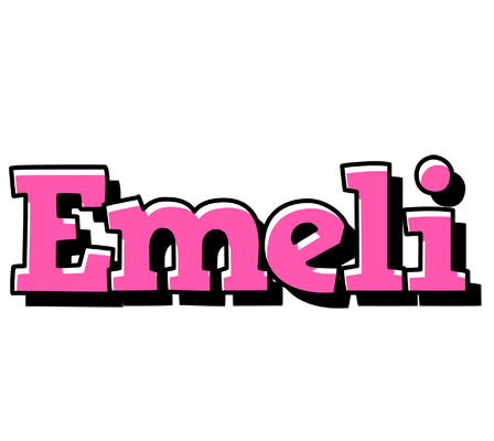 Emeli girlish logo