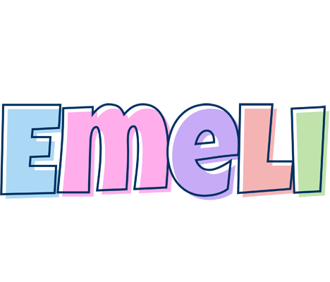 Emeli pastel logo