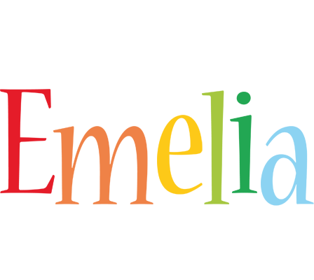 Emelia birthday logo