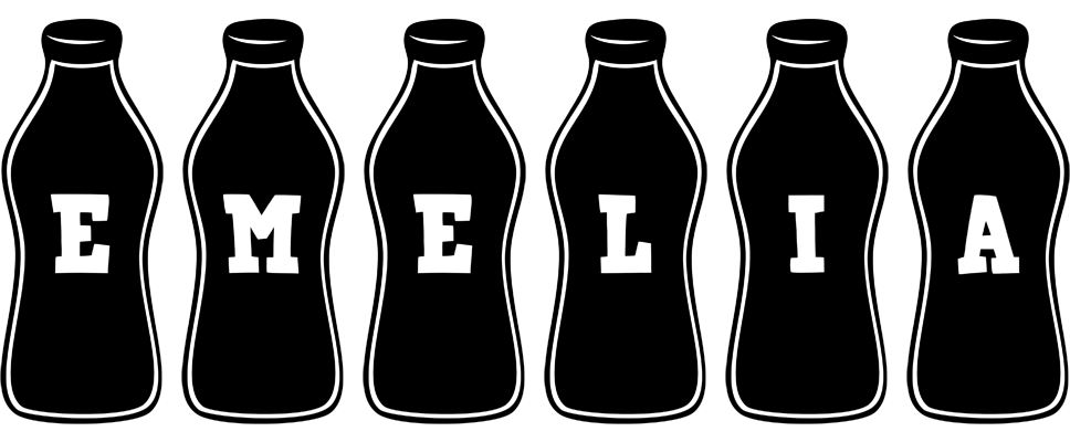 Emelia bottle logo