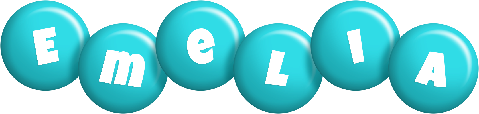 Emelia candy-azur logo