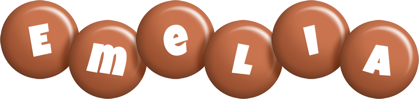 Emelia candy-brown logo