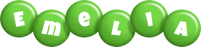 Emelia candy-green logo