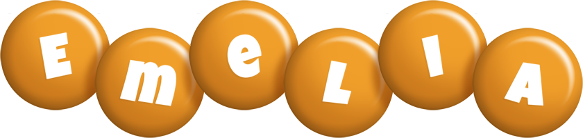 Emelia candy-orange logo