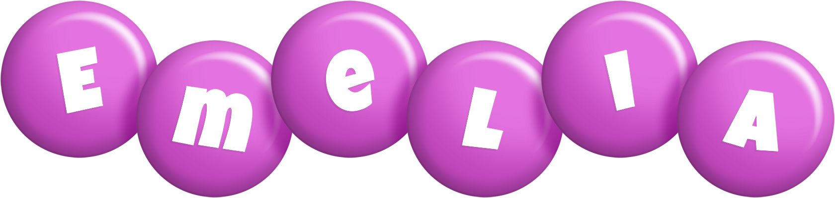 Emelia candy-purple logo