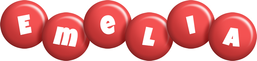 Emelia candy-red logo