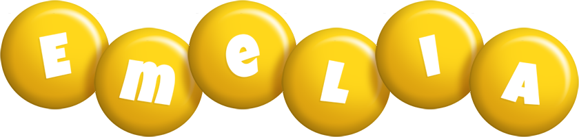 Emelia candy-yellow logo