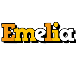 Emelia cartoon logo