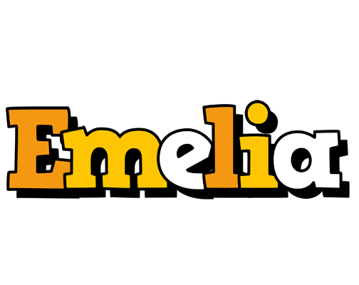Emelia cartoon logo