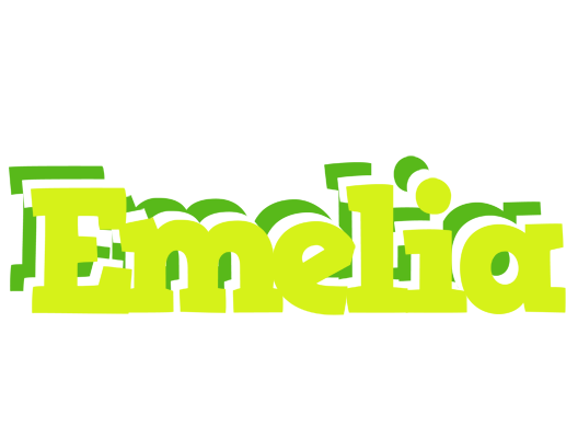 Emelia citrus logo