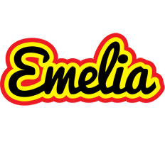 Emelia flaming logo