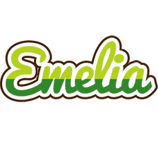 Emelia golfing logo