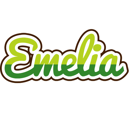 Emelia golfing logo