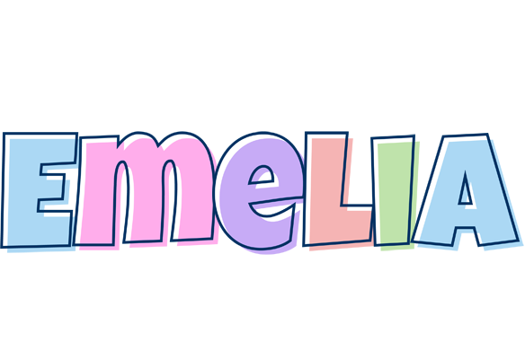 Emelia pastel logo