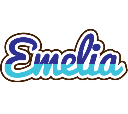 Emelia raining logo