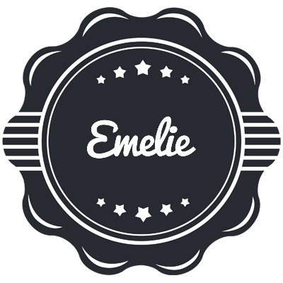 Emelie badge logo