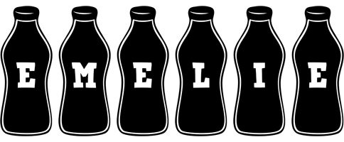 Emelie bottle logo