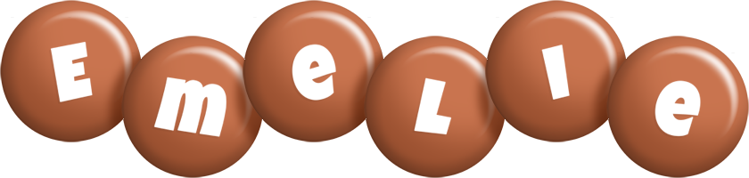 Emelie candy-brown logo